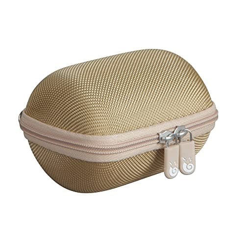 Hard EVA Travel Case for Anker SoundCore mini Super Portable Speaker by Hermitshell (Gold） — view 4