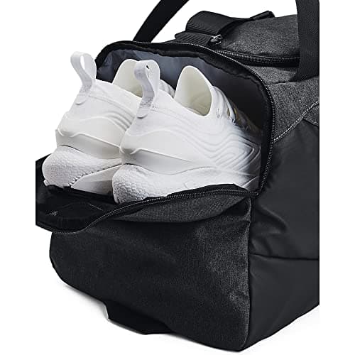 Ua Unisex Ua Undeniable 5.0 Duffle Md Black Medium Heather / Black / Metallic Gold Osfm — view 5