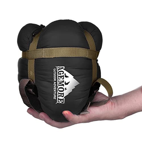 Agemore Ultra-light Compact Envelope Sleeping Bag for Camping