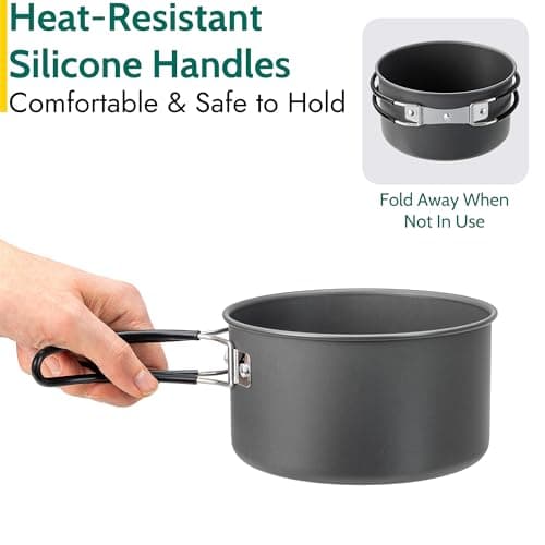 Trail Camping Cooking Set, 2 Person, 11 Piece — view 4