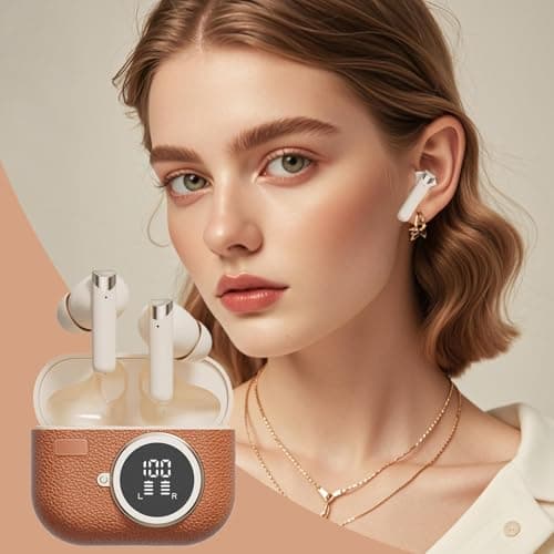 Genérico In-Ear Headphones - Noise Cancelling Wireless Headphones, LED Box | Sports for Workouts Travel Jogging Gym, Cover Tablet A — view 2
