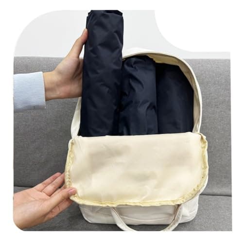 BildeeMait Travel Compression Bag with Hand Roll Design, Oxford Fabric for Vacuum Storage Clothing and Towels, Navy — view 5