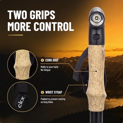 SmartstickX Power Trek Lock LED Trekking Pole w/Dual Lock & Power Bank — view 6