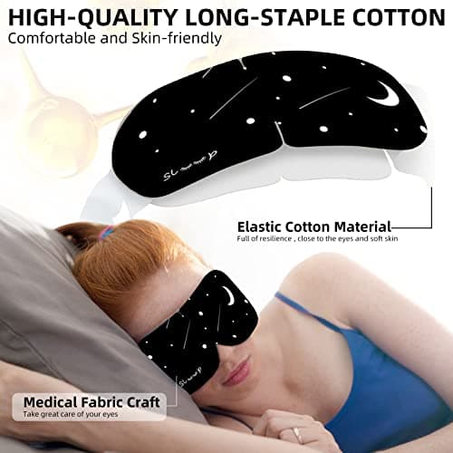 5 Packs Steam Eye Mask Warming Eye Mask Self Heating Eye Mask — view 3