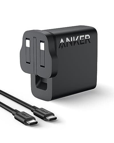 Anker 100W USB C Charger, Fast Compact and Foldable (USB-C Cable Included)