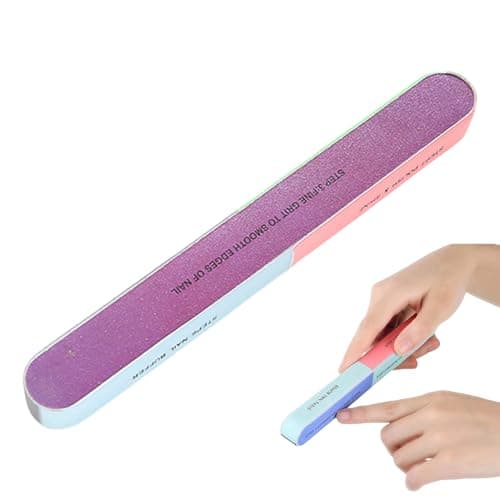 nailBuffer – 7-Sided Professional Buffing Block, nailFile Manicure Tool | Smooth Shine Polisher, Multi-Step nailCare for Natural Acrylic Nails, Salon Spa Travel Wedding Family Friends