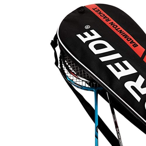 Professional Badminton Racket Bag 4-6 Pack Racquet Handbag Tennis Racquetball Battledore Sport Duffel Large Capacity Gym Equipment Bag Shoes Towel Zipper Shoulder Bag with Handle Water Resistance — view 3