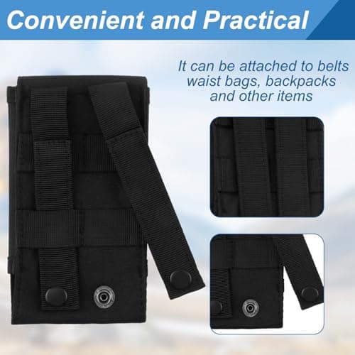 ltteea Tactical Molle Holster Phone Belt Pouch Mobile Phone Bag Case — view 5