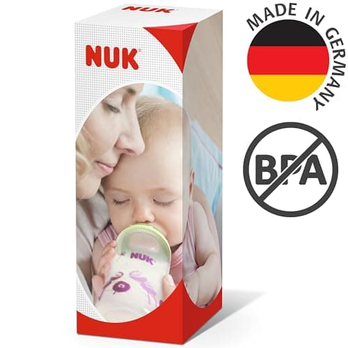 NUK Kiddy Cup Toddler Cup | 12+ Months | 300 ml | Leak-Proof Toughened Spout | Clip & Protective Cap | BPA-Free | Yellow — view 5