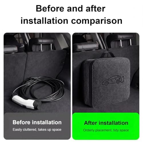 Charging Cable Storage Bag, EV Charging Tidy Case, Tough Storage Bag — view 2
