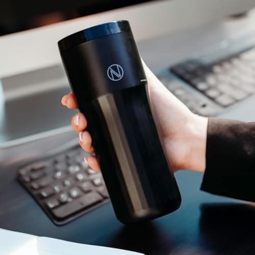 Nebula Smart Travel Mug | Temperature Controlled Flask | Black | 355ml — view 2