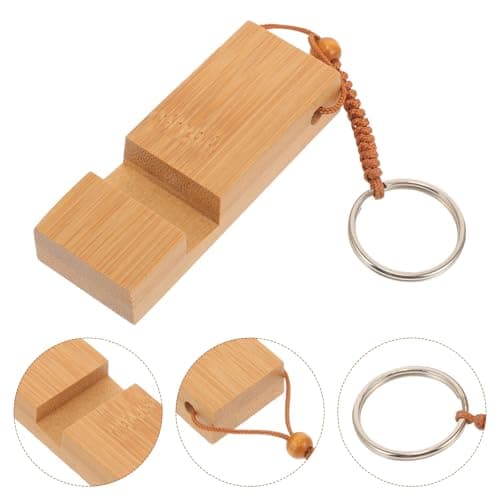 Hoement Cellphone Stand Keychain Mini Phone Holder Portable Travel Home — view 6