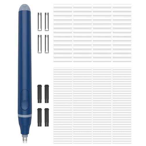 Foyucool Electric Eraser for Artists, 220pcs Refills & 2.3/5mm Sizes