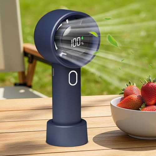 Portable Handheld Fan Cooling Small Hand Held Fan — view 3