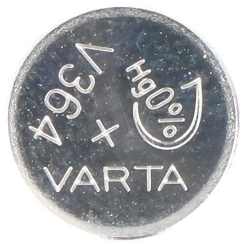 VARTA Coin Cell Batteries V364/SR60, Pack of 2, Silver Coin, 1.55 V — view 4