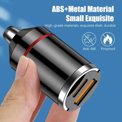 100W Car Charger USB C-[PD&QC 3.0]Cigarette Lighter USB Charger Car Adapter 12V USBC Socket Fast Charging for i-Phone 16,15 Pro Max14,Sam-sung S23,Quick Charge Protocols & Intelligent Charge Feature — view 5