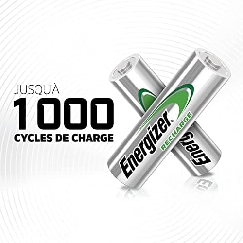 Energizer Rechargeable AA Batteries, Universal Double AA, Pack of 8 — view 5