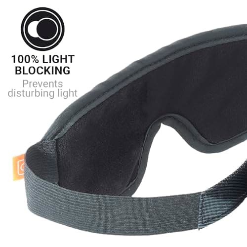 Go Travel Sleepy ZZZ's Luxury Sleep Eye Mask - Flights or Home, Blue — view 3