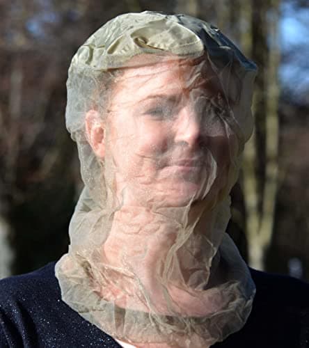Smidge Midge and Mosquito-Proof Super Lightweight Head Net - Green, One Size — view 2