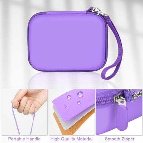 Ainiv Kids Instant Camera Case, Kids Camera Photo Paper Organizer, Purple — view 4