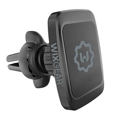 Magnetic Phone Car Mount, WixGear Universal Twist-Lock Air Vent Magnetic Car Phone Mount Holder, Phone Holder for Car Compatible with Cell Phones with Swift-Snap