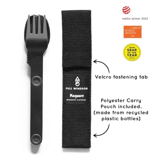 FULL WiNDSOR - MAGWARE Magnetic Travel Camping Cutlery Utensils Set — view 2