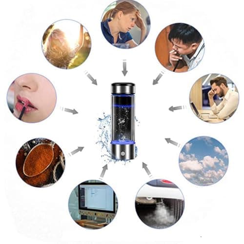Rechargeable Water Bottle Leak-Proof Removable Bottle 420ml Food-Grade — view 5