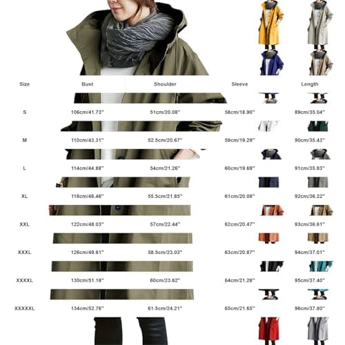 Nuoke Lightweight Waterproof Jacket，Waterproof Jacket Active Outdoor Trench Zipper Hiking Walking Cycling Quick Dry Rain Coats for Women — view 5