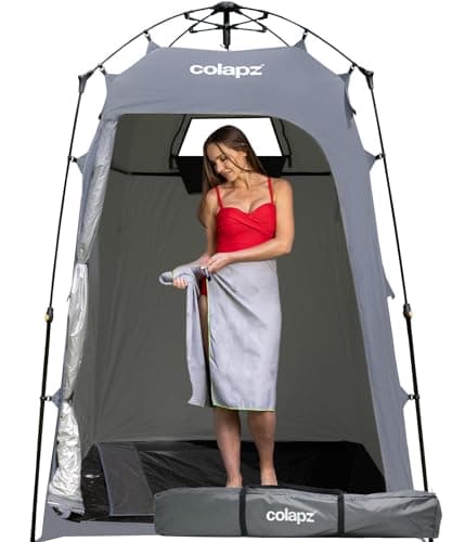 Colapz Pop Up Camping Shower Tent Privacy Shelter & Toilet Tent