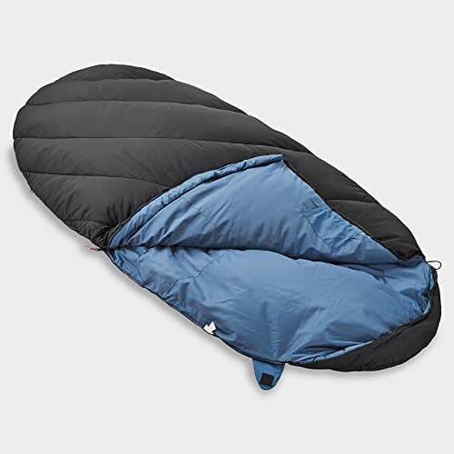 Pod Adult Sleeping Bag for Adults, Teens, Kids, 1 Person, 2 Season, Spacious, Comfortable, Warm, Portable, Indoor & Outdoor Use, Camping, Hiking, Backpacking, Travelling, Compression Bag (Black) — view 6