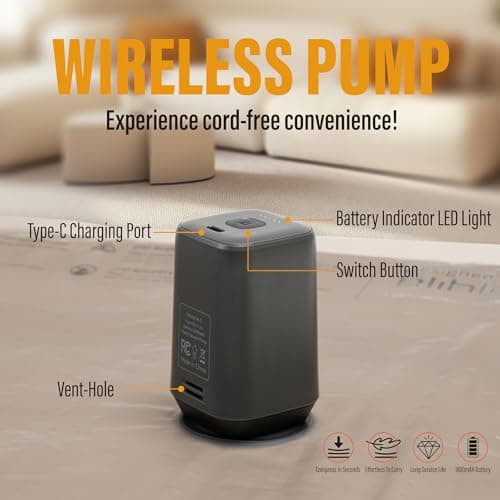 Rechargeable Wireless Pump Travel Vacuum Bags for Luggage, 15 Pack Portable Space Saver Storage Bags for Travel and Home, Compression Packing Cubes Seal for Clothing, Clothes, Blankets, Suitcase — view 3