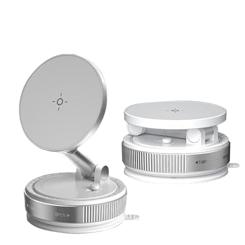 Magnetic Vacuum Suction Phone Mount Retractable Navigation Stand