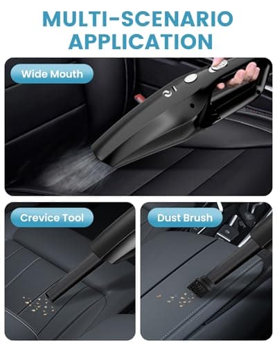 SERVOMASTER Handheld Vacuum Cleaner, Car Vacuum Cleaner Powerful — view 6