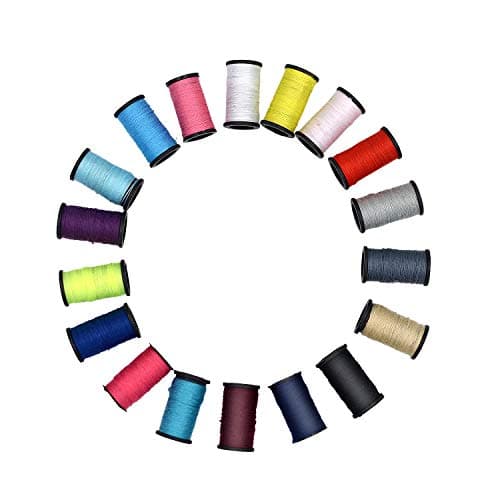 AUERVO Travel Mini Sewing Kit, Over 70 Premium Supplies, Filled with Needles, Scissors, Thimble, Thread, Tape Measure — view 3