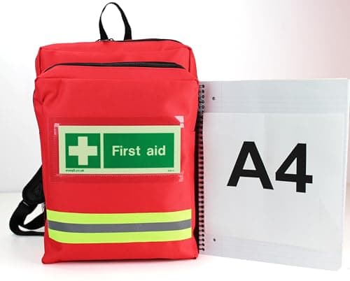 EVAQ8 First Aid Backpack for Schools to British Standard BS8599-1 - Emergency First Responder Grab Bag — view 5