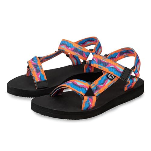 Lakeland Active Women's Mockerkin Adjustable Outdoor Walking Lifestyle Sandals - Wasdale Orange - 4 — view 5