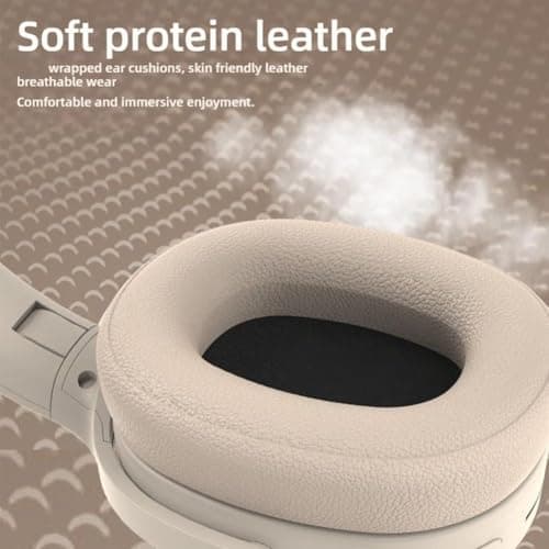 Wireless Bluetooth Headphones, HiFi Foldable Intelligent Noise Reduction Adjustable Headset with Microphone, Comfort Heavy Bass Earphones, Bluetooth 5.1 Stereo Over Ear Headphone for Sports Travel — view 5