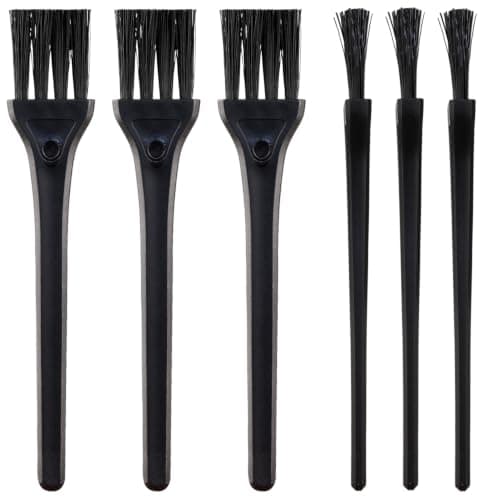 Mini Cleaning Brushes, 6 Pack Nylon Detail Brushes, 4.3 Inch