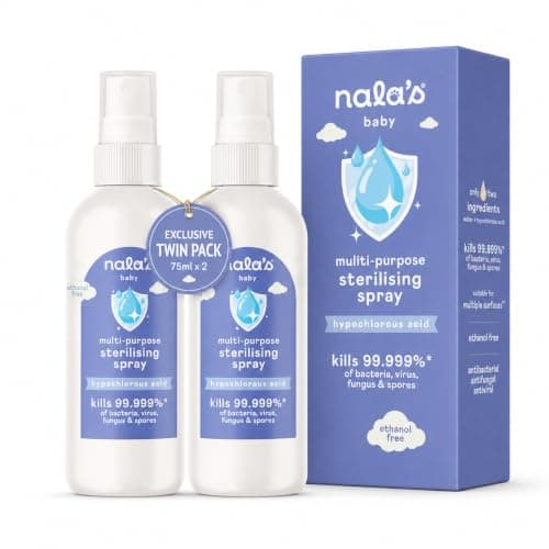 Nala’s Baby Hypochlorous Multi-Purpose Cleaning Sterilising Spray 75ml x2