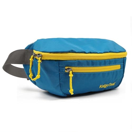 Ultralight Travel Bum Bag 2.5L, Large Water Resistant Waist Pack for Men & Women