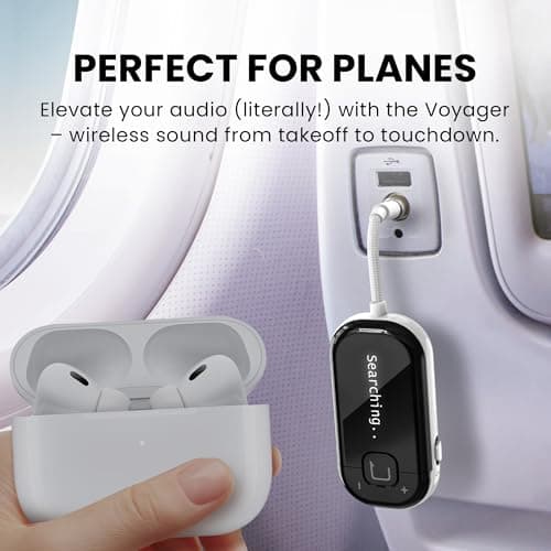 Avantree Voyager - Airplane Bluetooth Adapter with OLED Display — view 5
