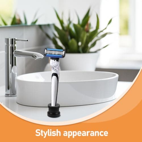 Aluminum Alloy Shaving Stand Toothbrush Holder for Travel Kits — view 3
