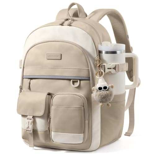 LOVEVOOK School Backpack Womens, Cute Rucksack School Bag for Teenage Girls