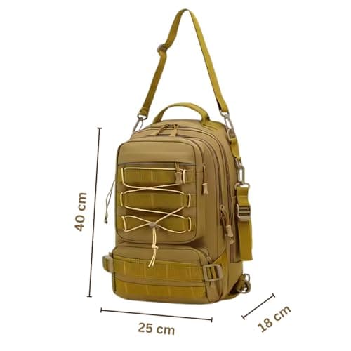 Military Cabin Backpack 40x18x25 Ryanair Underseat Travel – 18L Hand Luggage,Outdoor Fishing, Hiking, Camouflage Camping & Climbing Trekking Tactical Sport Bag school for Men & Women Ruscksack — view 5
