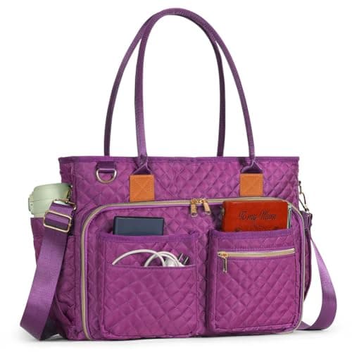 APXEL Laptop Bag Briefcase for Women Large Laptop, 15.6 inch Teacher Bag