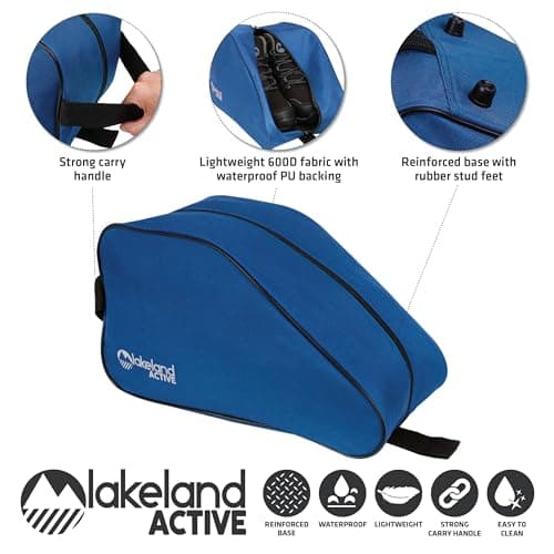 Lakeland Active Mosedale Waterproof Walking Boot Bag - Mid Blue — view 2