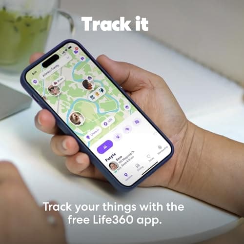 Life360 Tile - Bluetooth Tracker, Keys Finder and Item Locator for Keys, Bags and More. Phone Finder. Both iOS and Android Compatible. 1-Pack (Green Surf) — view 6