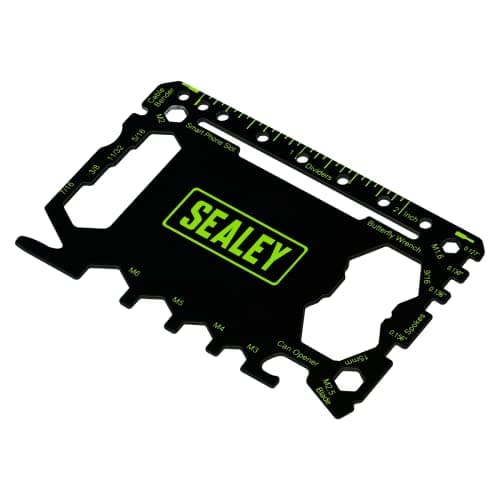 Sealey MT501 Card Sized 50-in-1 Pocket Multi-Tool fits in Wallet — view 2