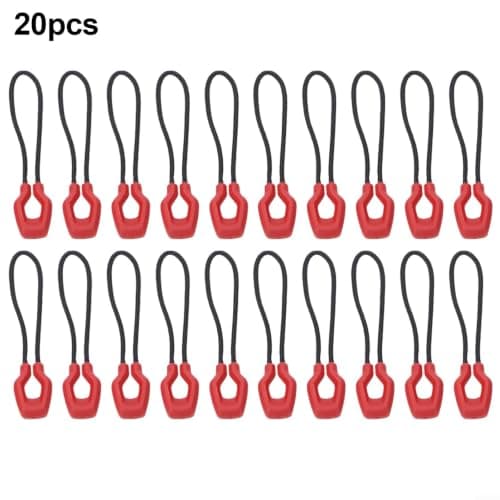 Luminous Zipper Pulls Replacement Cord, 20 Pack Glow in Dark Zipper — view 6
