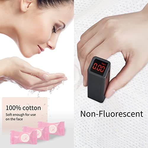 Classycoo Compressed Towel, 200 PCS Disposable Face Wipes, portable Tablets Cotton Tissue for Travel, Camping, Hiking, Sport, Beauty Salon, Home Hand Cleaning and Outdoor Activities, 2Pink — view 3